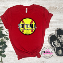 Load image into Gallery viewer, 05-19 Softball Mama Completed Tee
