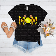 Load image into Gallery viewer, 05-30 Softball Cheetah Mom Completed Tee
