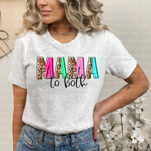 Load image into Gallery viewer, 05-44 Mama To Both Cheetah Completed Tee
