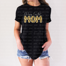 Load image into Gallery viewer, 05-55 Oh Honey I Am That Mom Paw Prints Glitter Completed Tee
