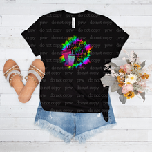 Load image into Gallery viewer, 05-57 Neon Mama Needs A Loaded Tea Completed Tee
