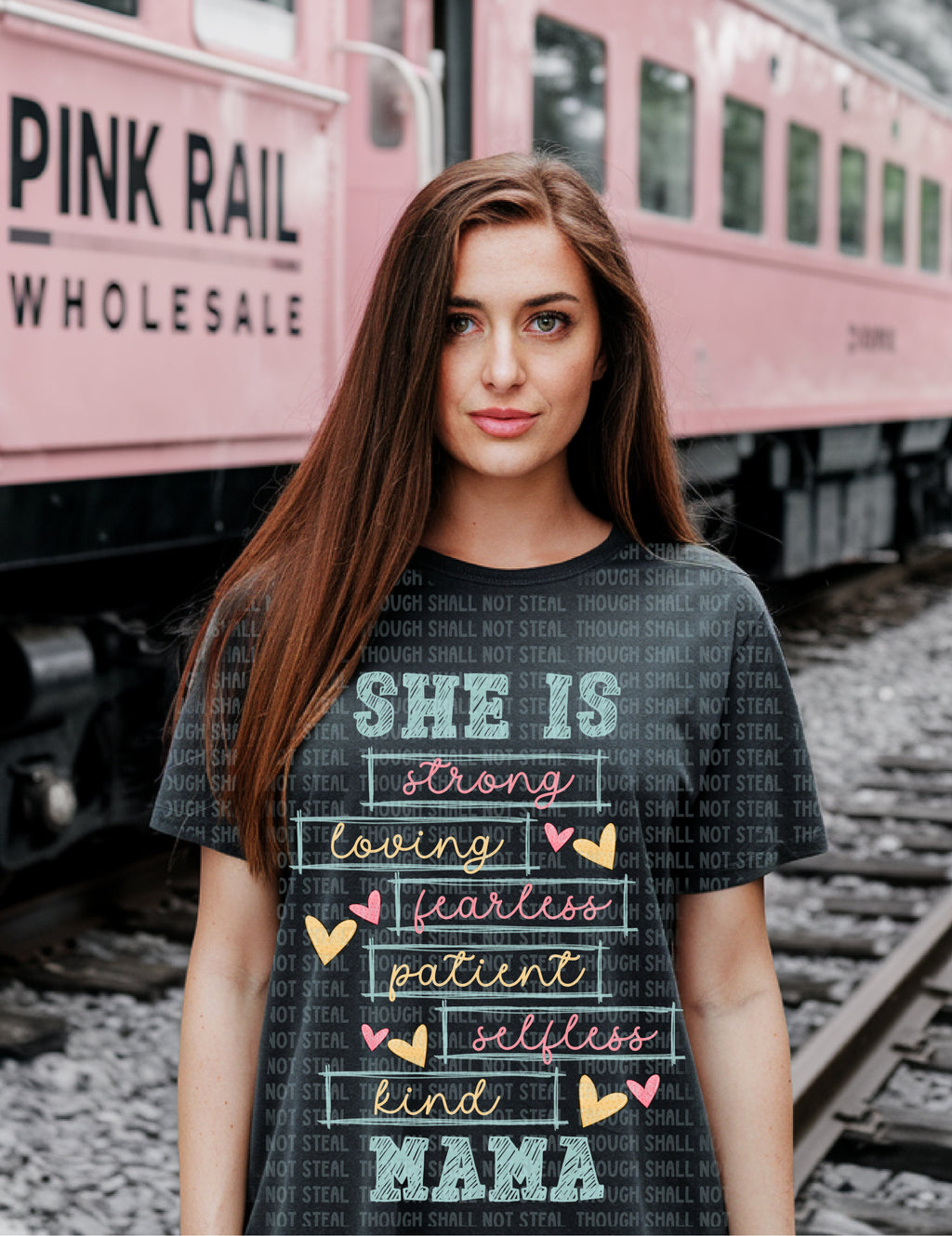 05-82 She Is Mama Completed Tee