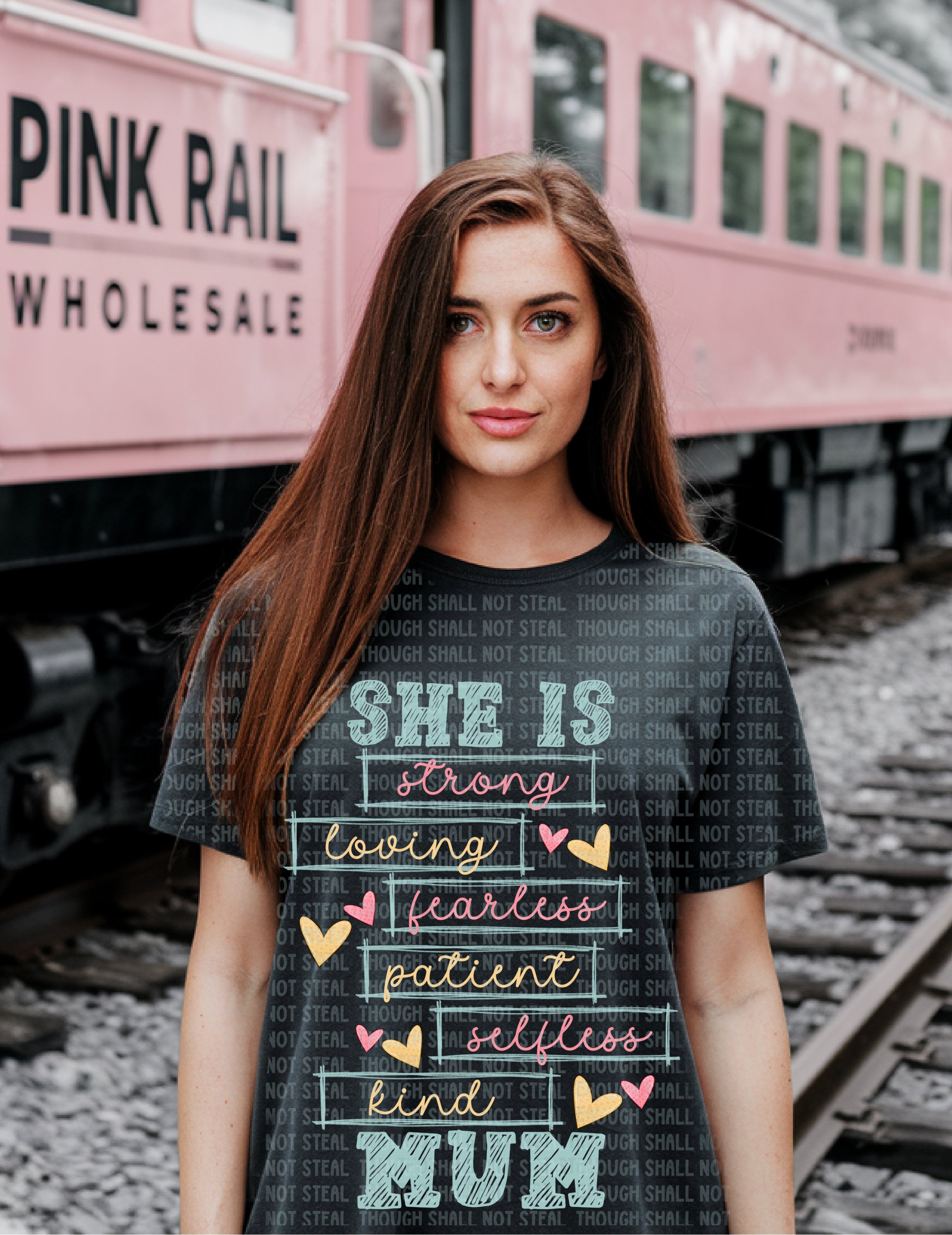 05-87 She Is Mum Completed Tee