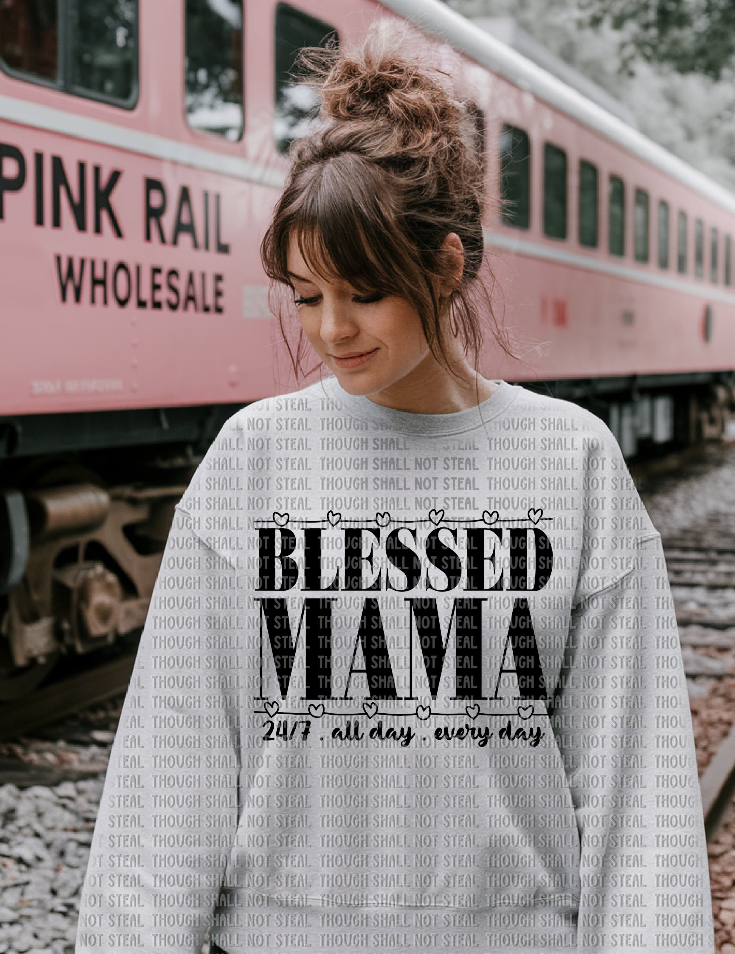 05-88 Blessed Mama Completed Tee