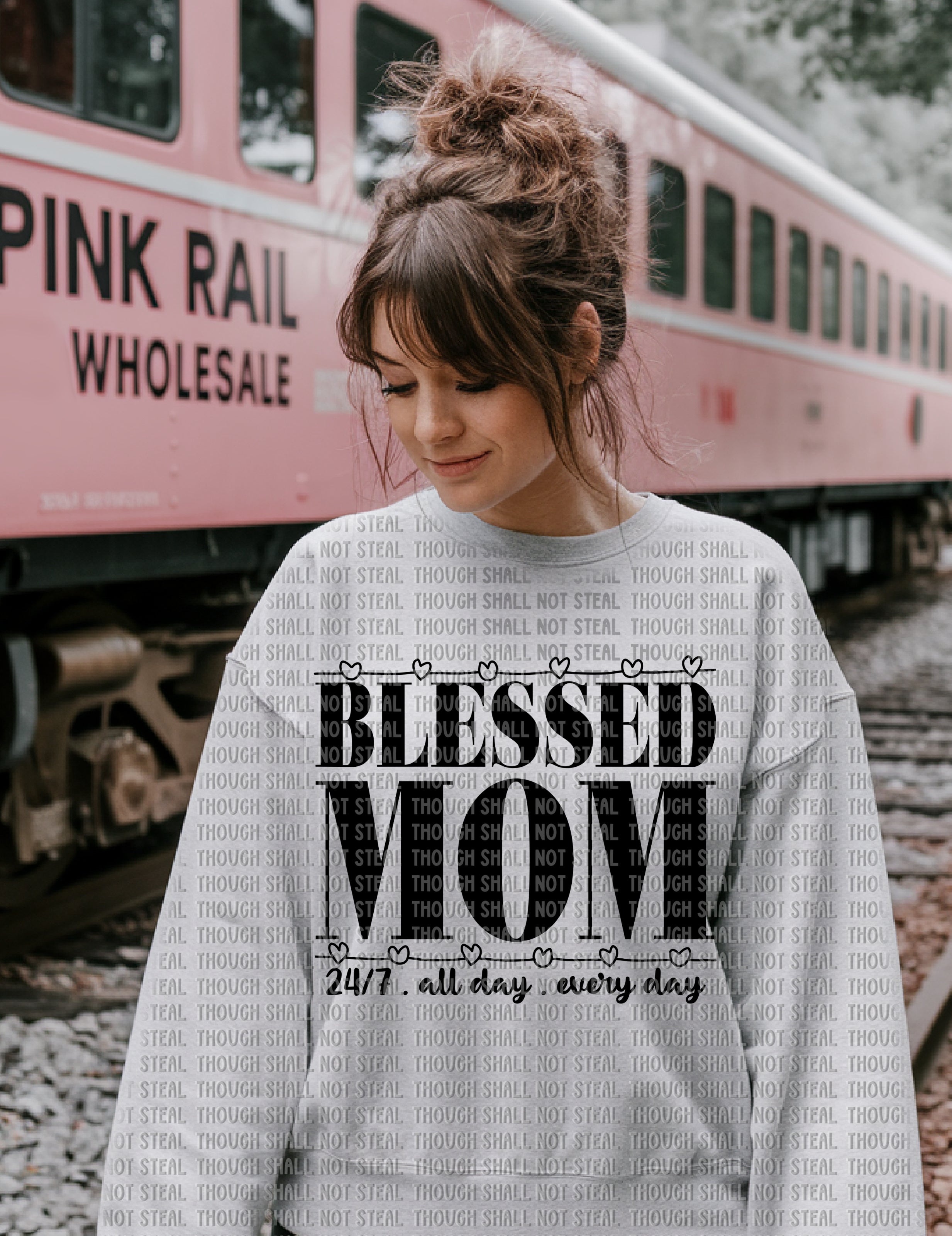 05-89 Blessed Mom Completed Tee