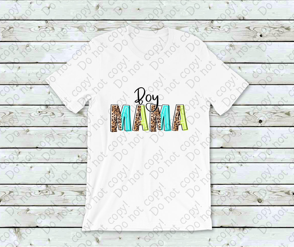 05-99 Boy Mama Cheetah Completed Tee