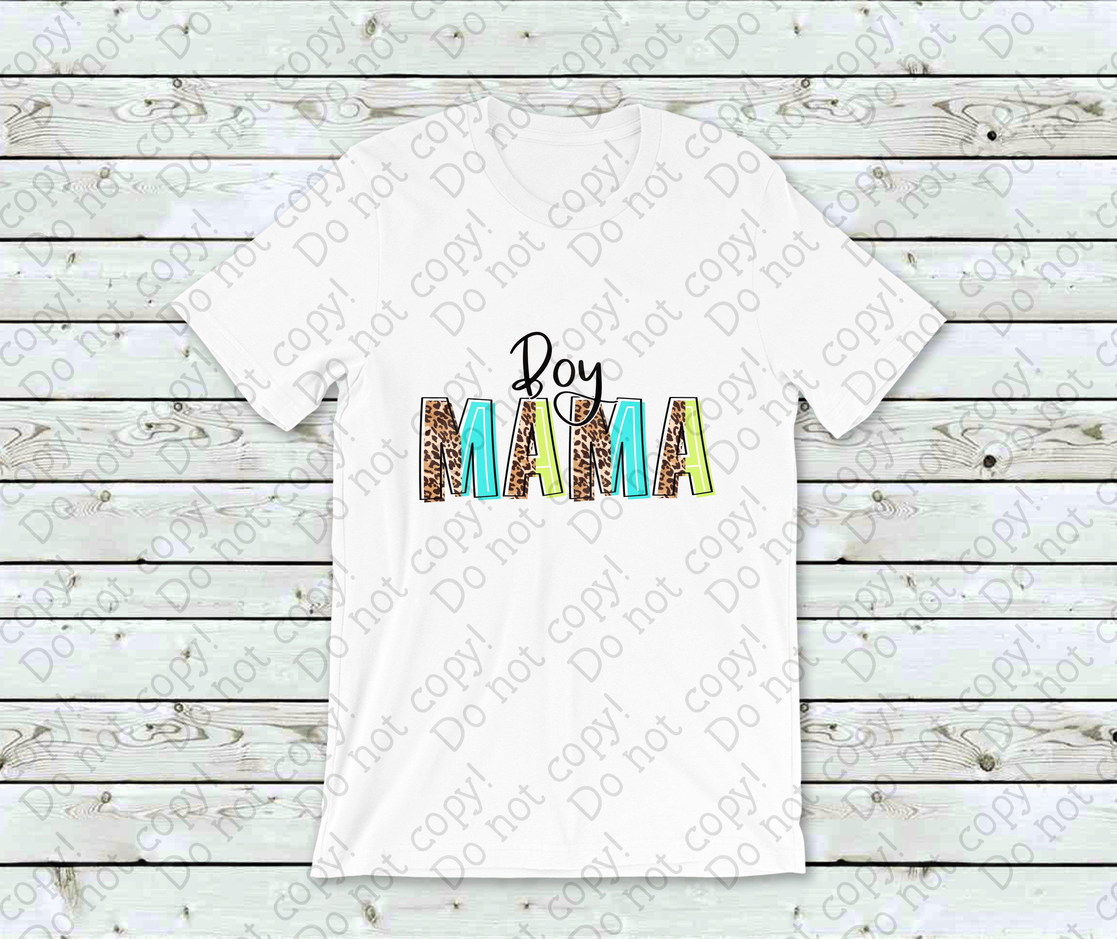 05-99 Boy Mama Cheetah DTF Transfer ONLY