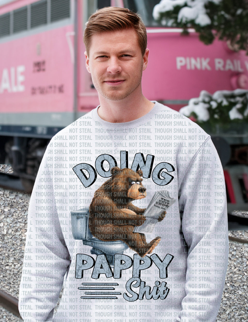 06-127 Doing Pappy Shit Completed Tee