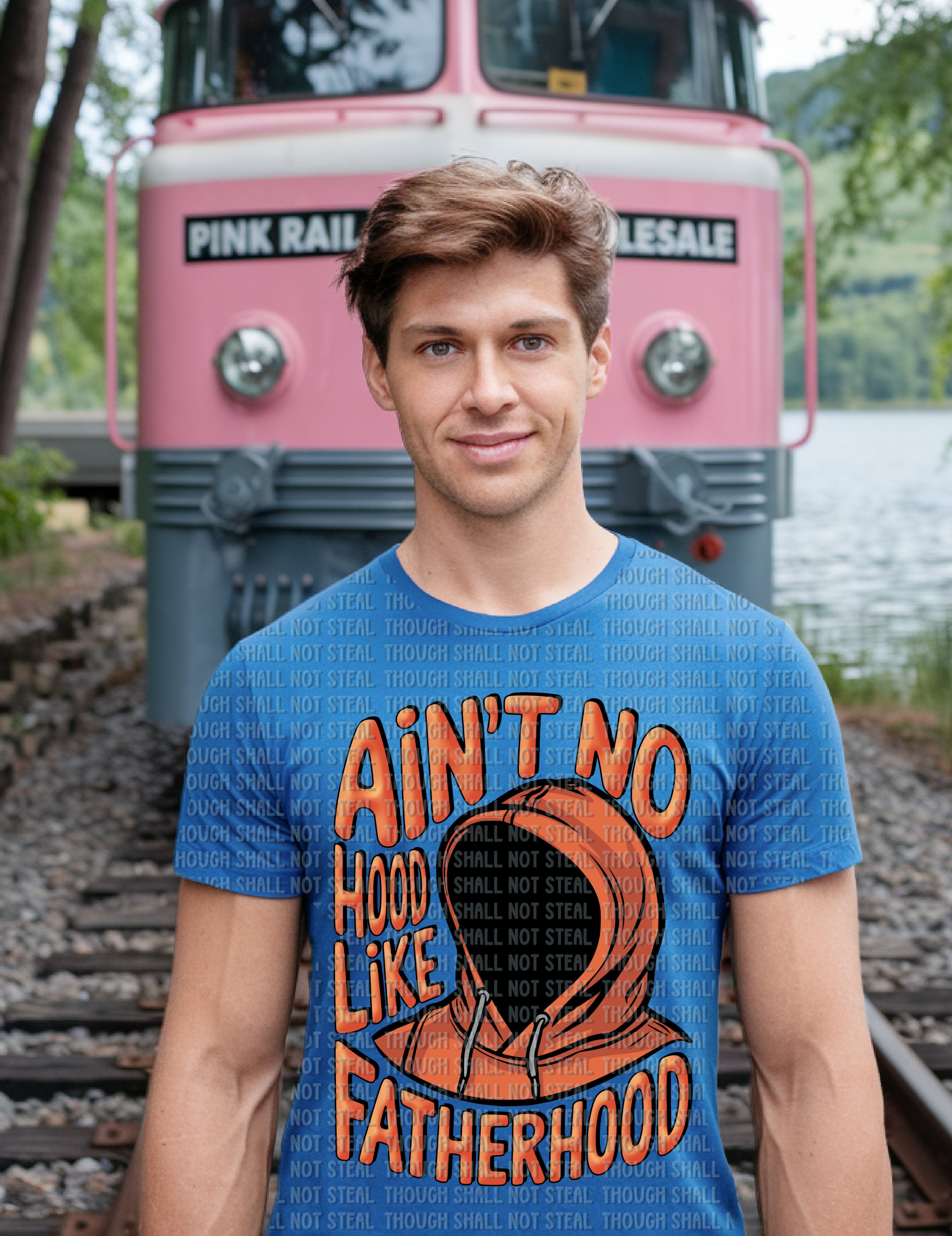 06-144 Ain_t No Hood like Fatherhood Completed Tee