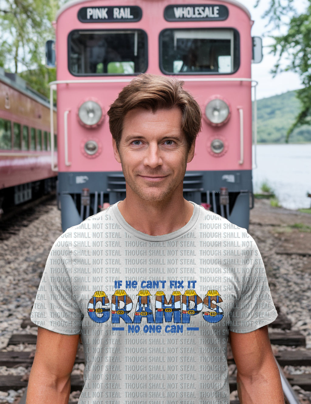 06-145 If he can_t fix it Completed Tee