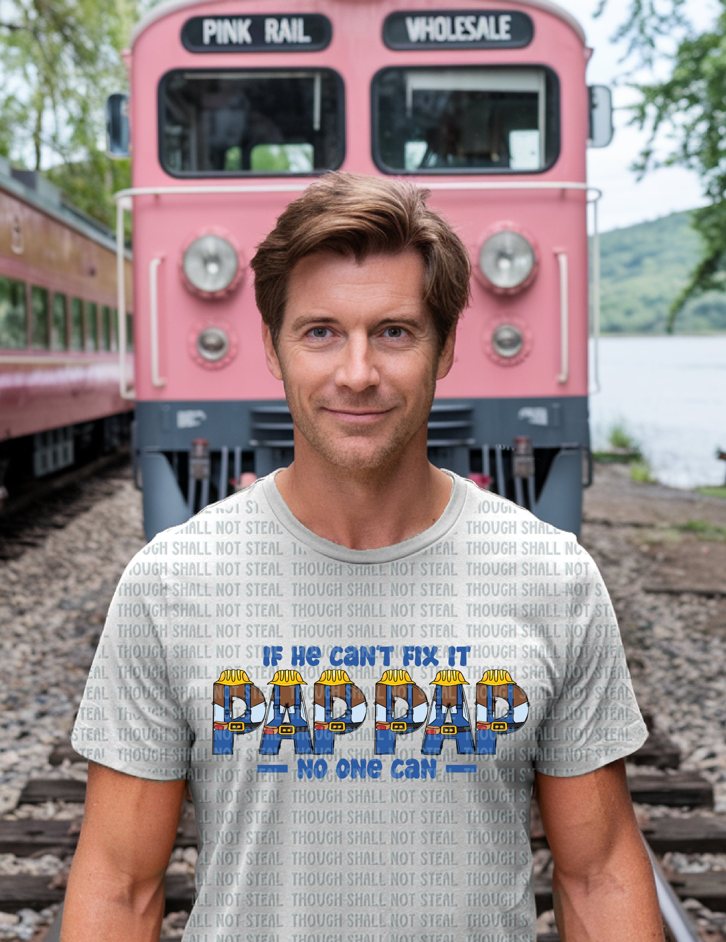 06-145 If he can_t fix it Completed Tee