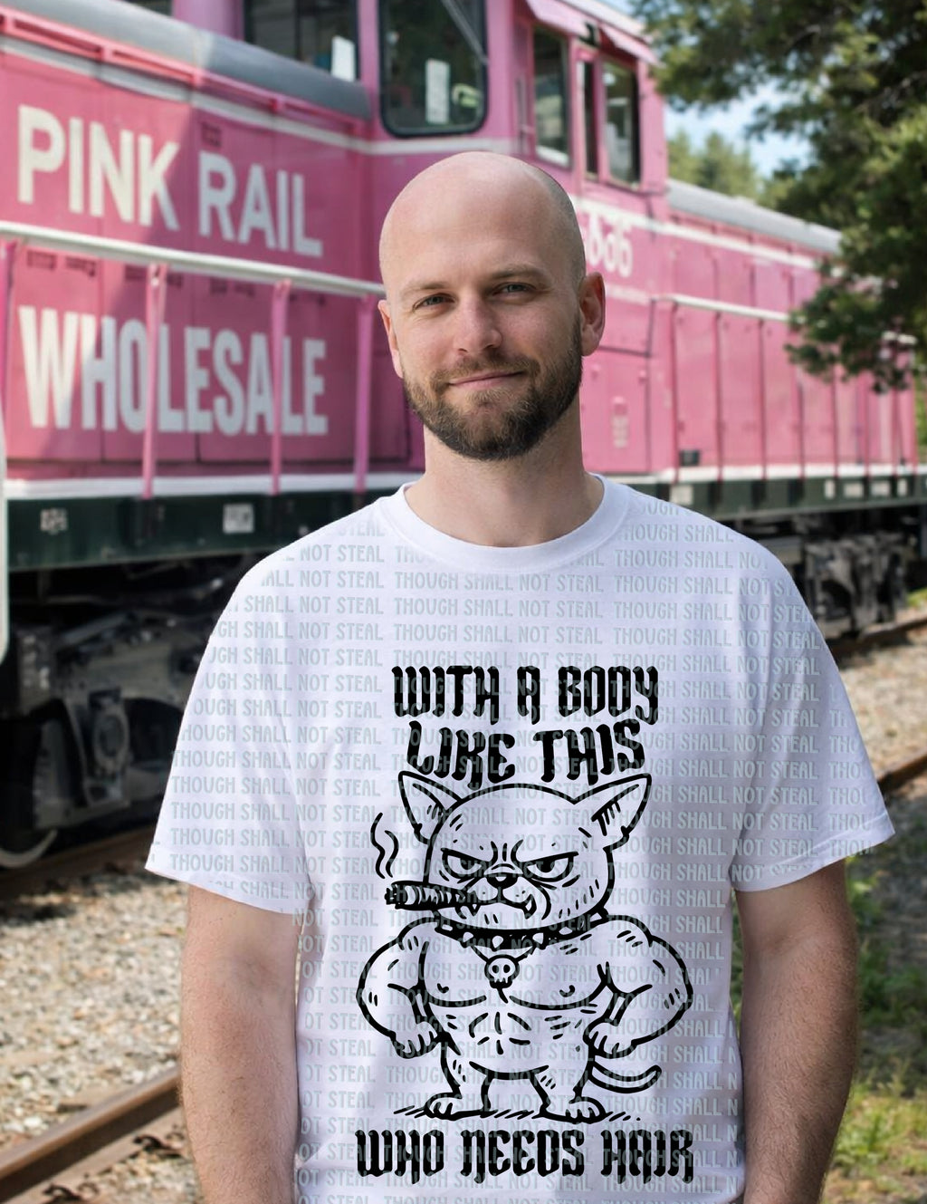 06-154 With a body like this Completed Tee