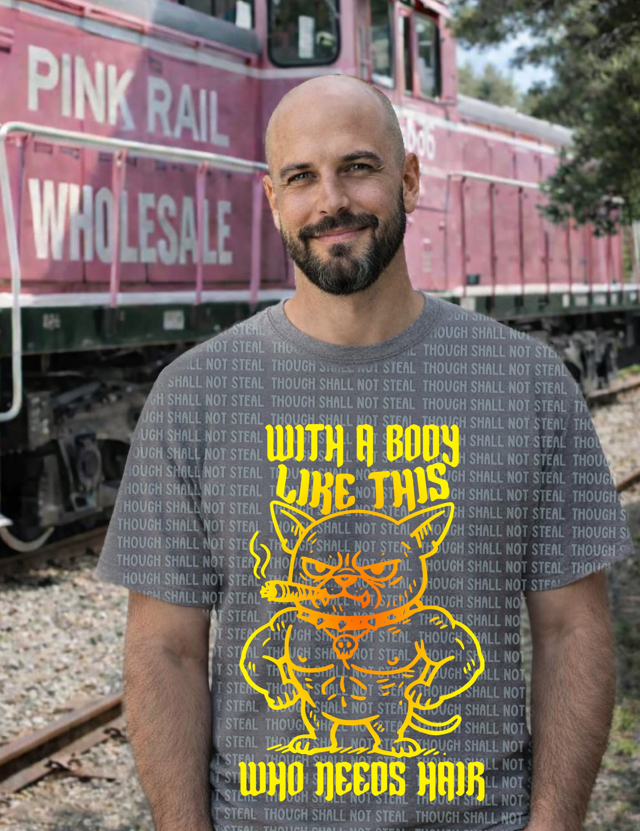 06-154 With a body like this Completed Tee