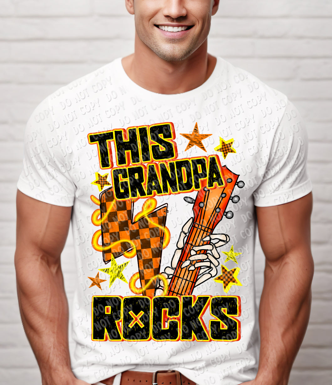 06-29 This Grandpa Rocks DTF TRANSFER ONLY