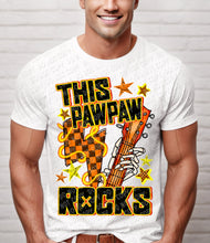 Load image into Gallery viewer, 06-32 This PawPaw Rocks Completed Tee
