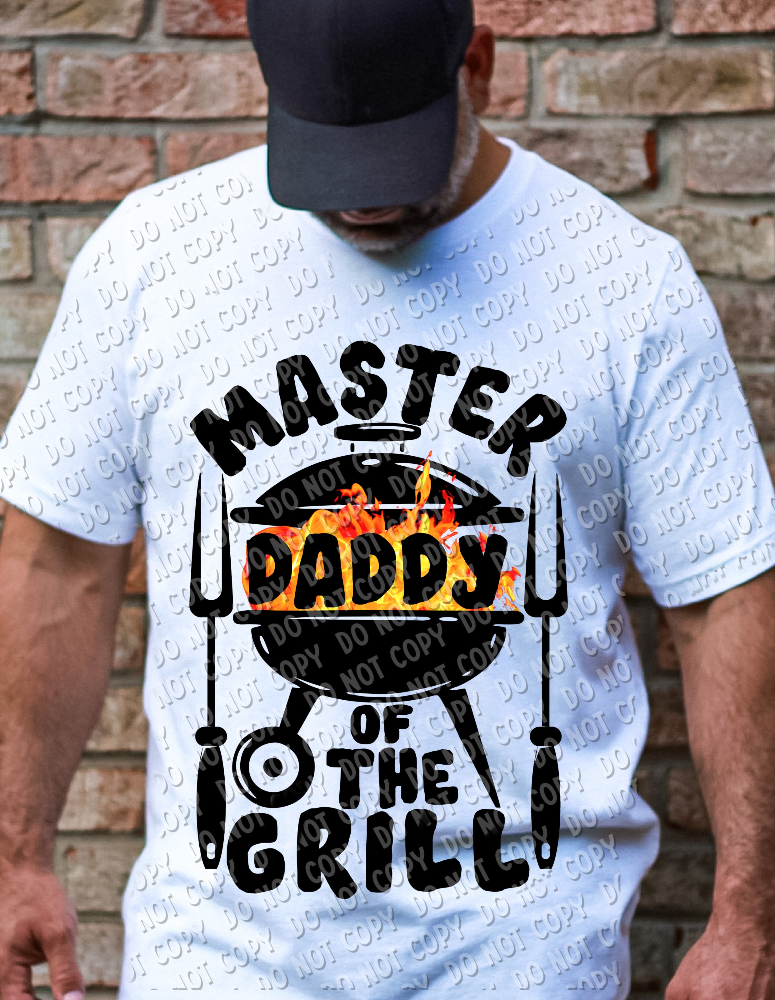 06-66 Master of the Grill - Daddy DTF TRANSFER ONLY