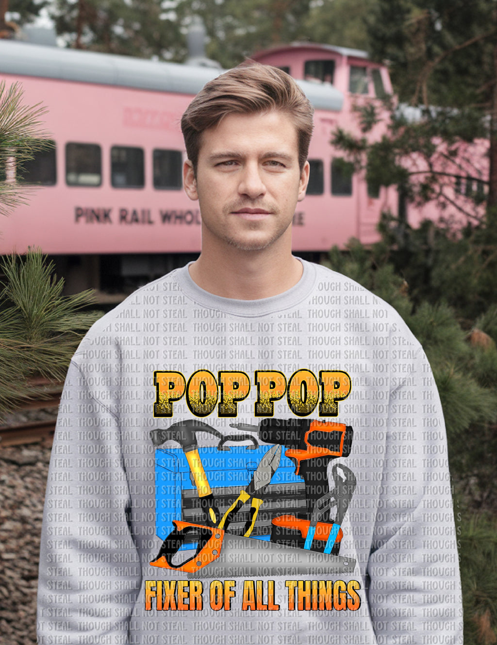 06-94 Pop Pop Fixer of all things Completed Tee
