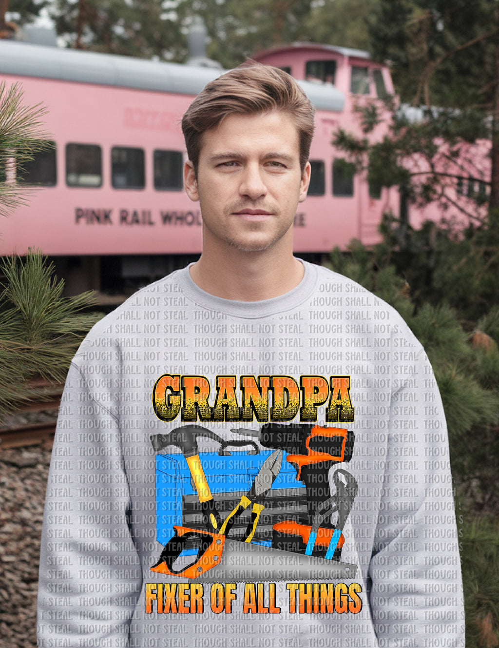 06-98 Grandpa Fixer of all things Completed Tee