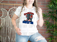 Load image into Gallery viewer, 07-103 American Country Girl Completed Tee
