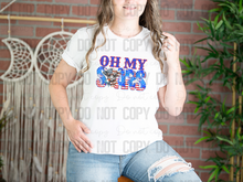 Load image into Gallery viewer, 07-107 Oh My Stars Completed Tee
