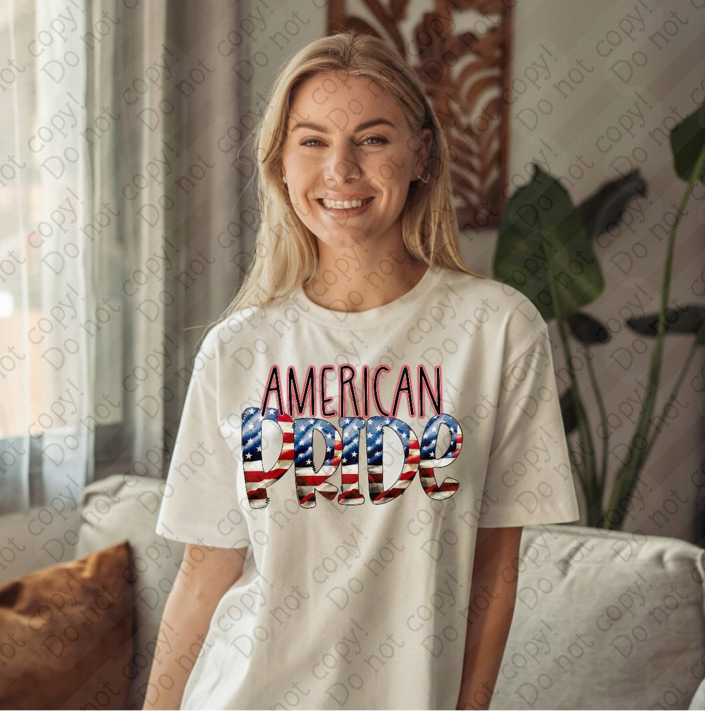 07-130 American Pride Completed Tee
