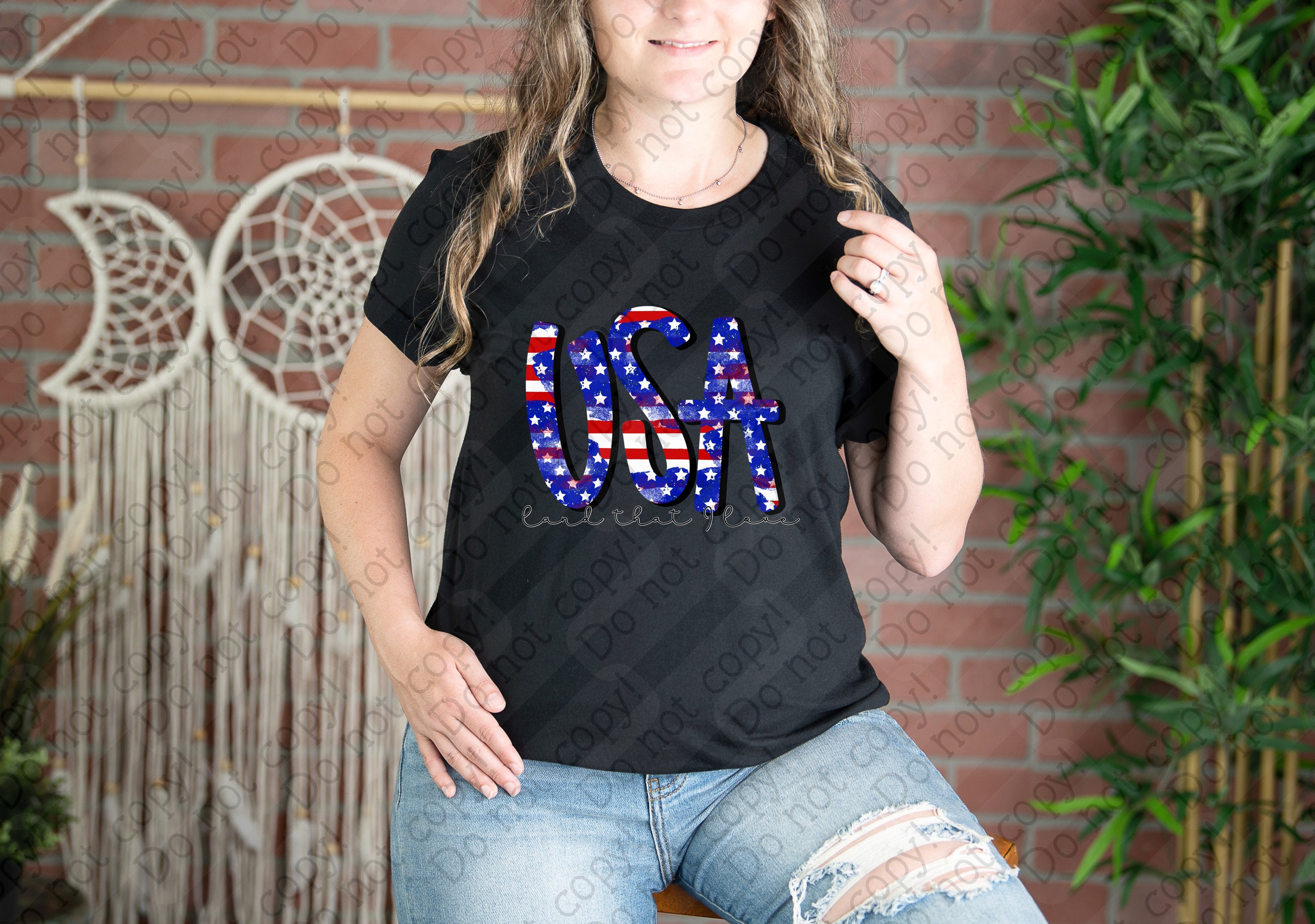 07-159 Land That I Love Completed Tee