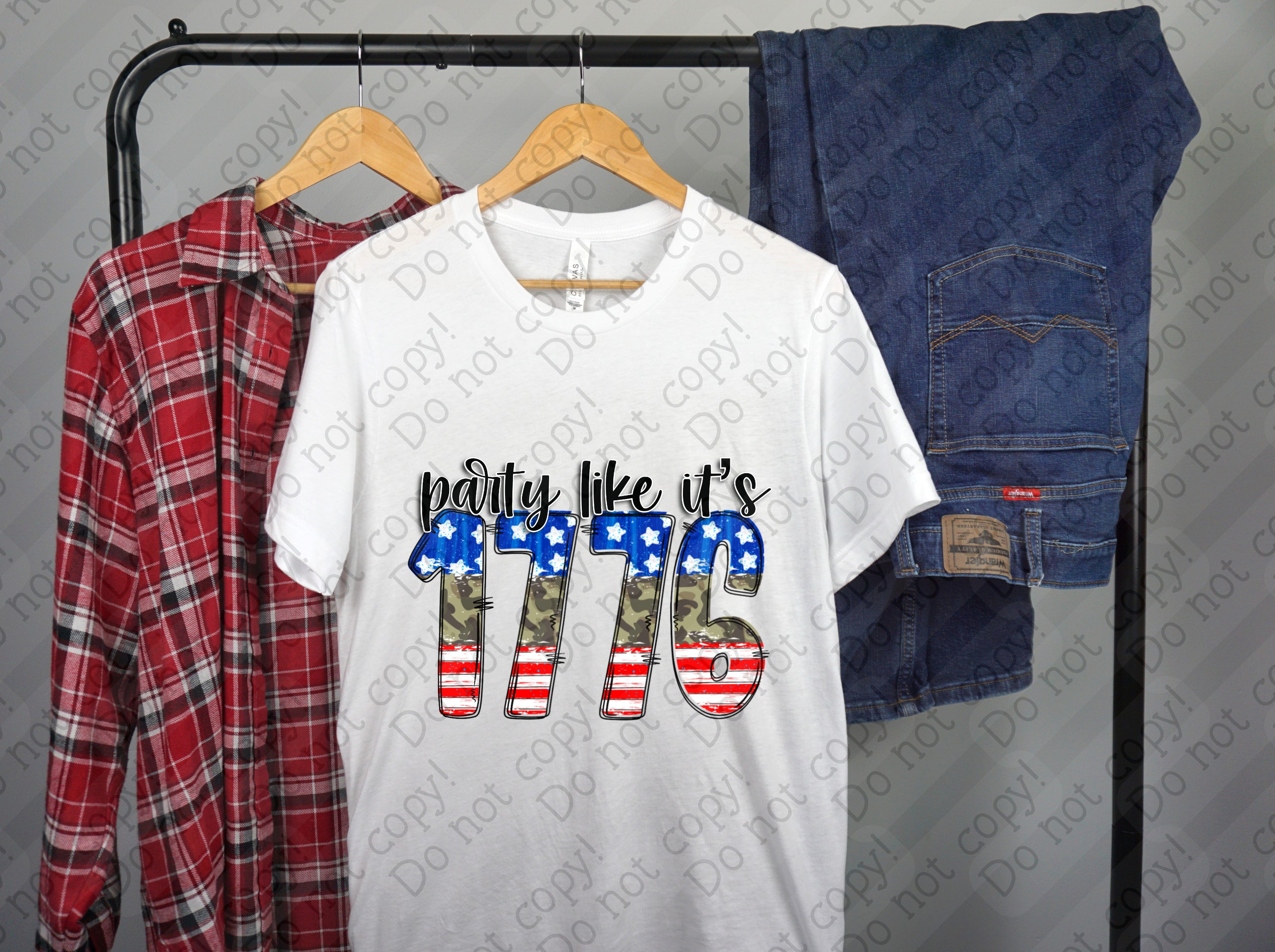 07-173 Party in the USA Completed Tee