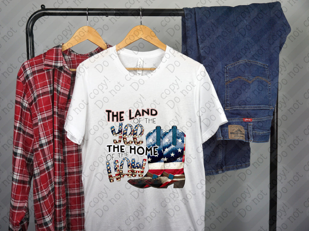 07-183 Yee Haw Completed Tee