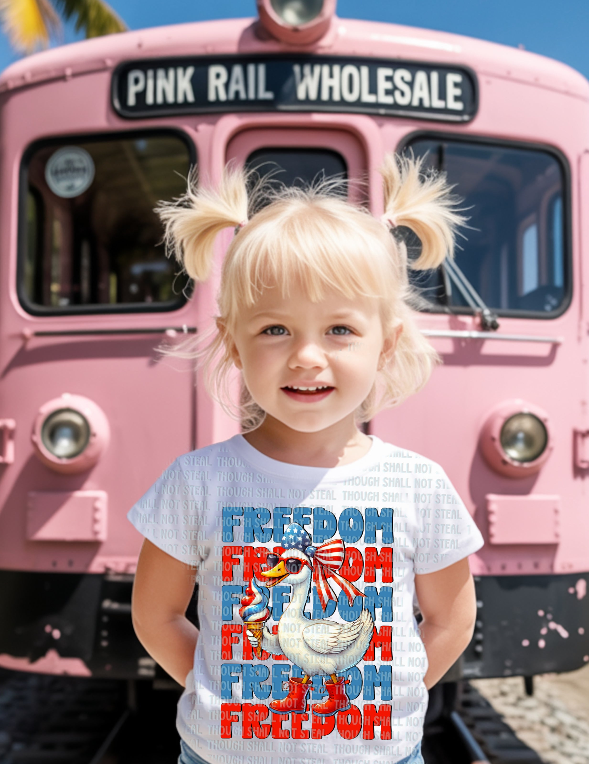 07-257 Freedom Goose DTF Transfer Only