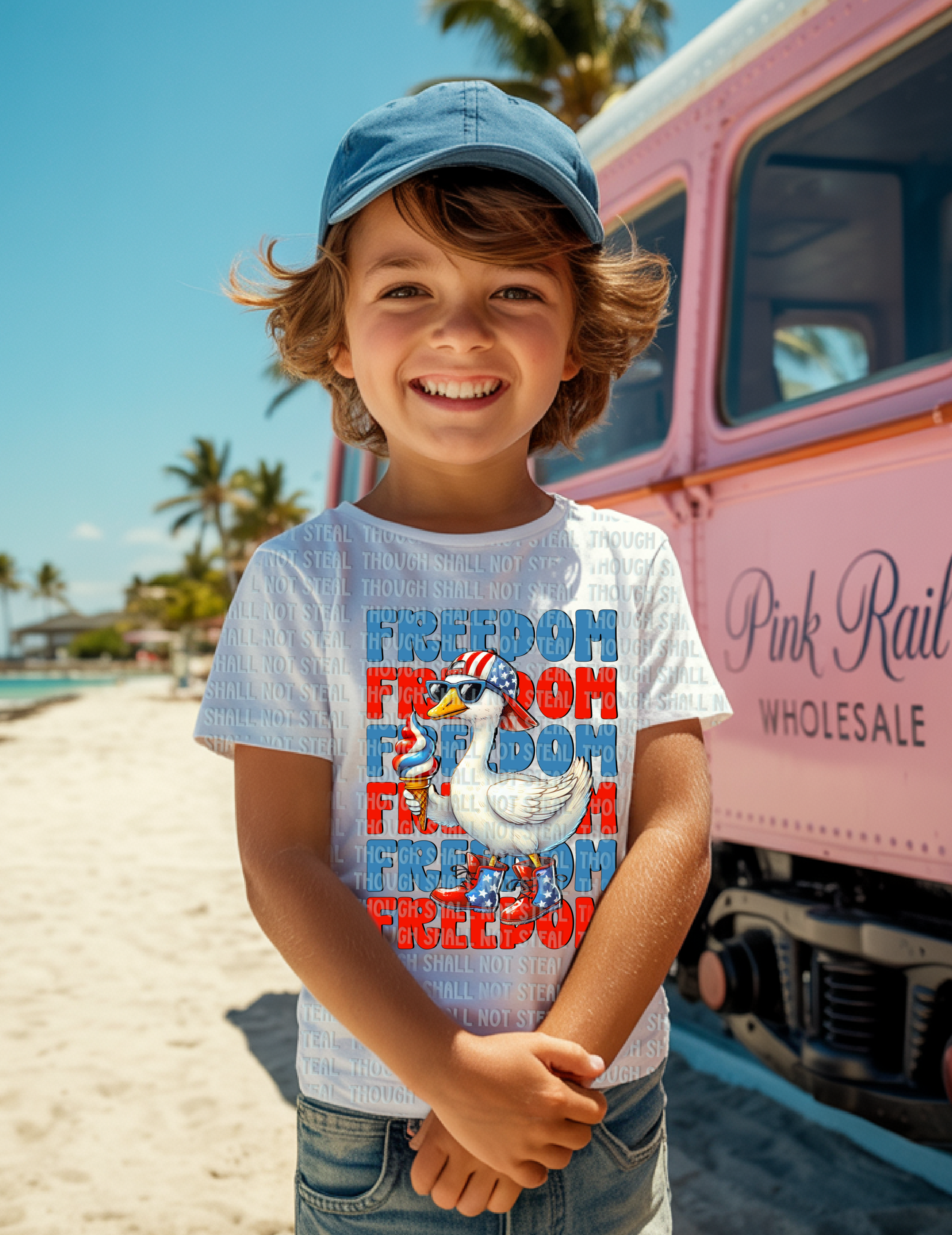 07-257 Freedom Goose DTF Transfer Only