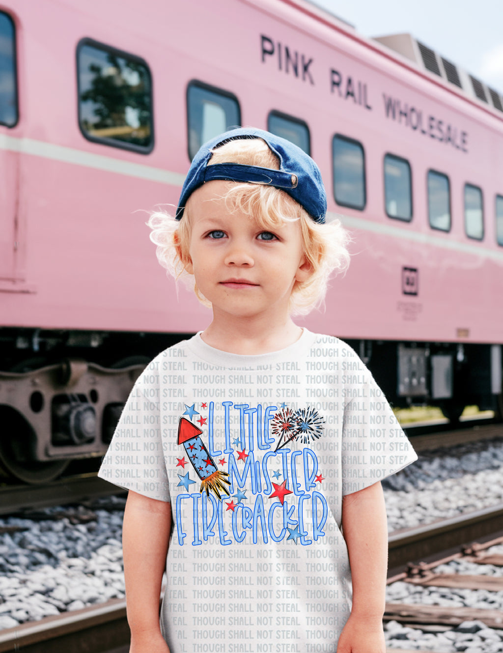 07-270 Little Firecracker DTF Transfer Only