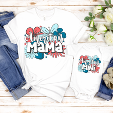 Load image into Gallery viewer, 07-28 American Mama Floral Completed Tee
