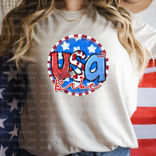 Load image into Gallery viewer, 07-52 USA Babe Completed Tee
