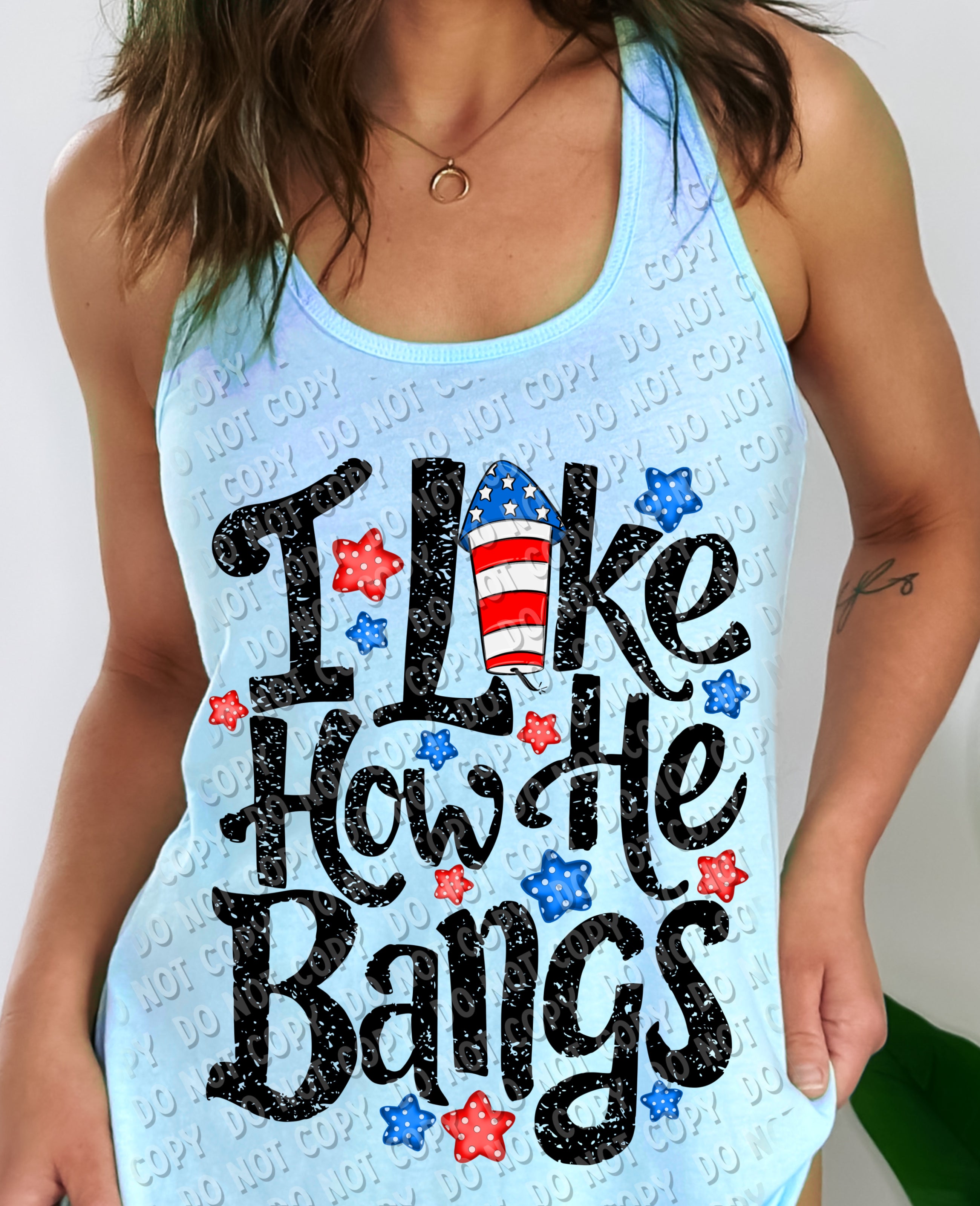 07-78 I like how he Bangs DTF Transfer Only