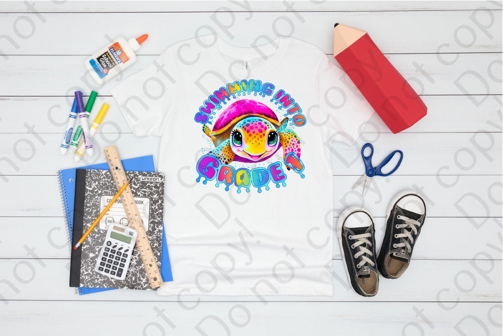 08-103 Swimming into Grade 1 Completed Tee