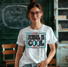 Load image into Gallery viewer, 08-152 School is cool Completed Tee
