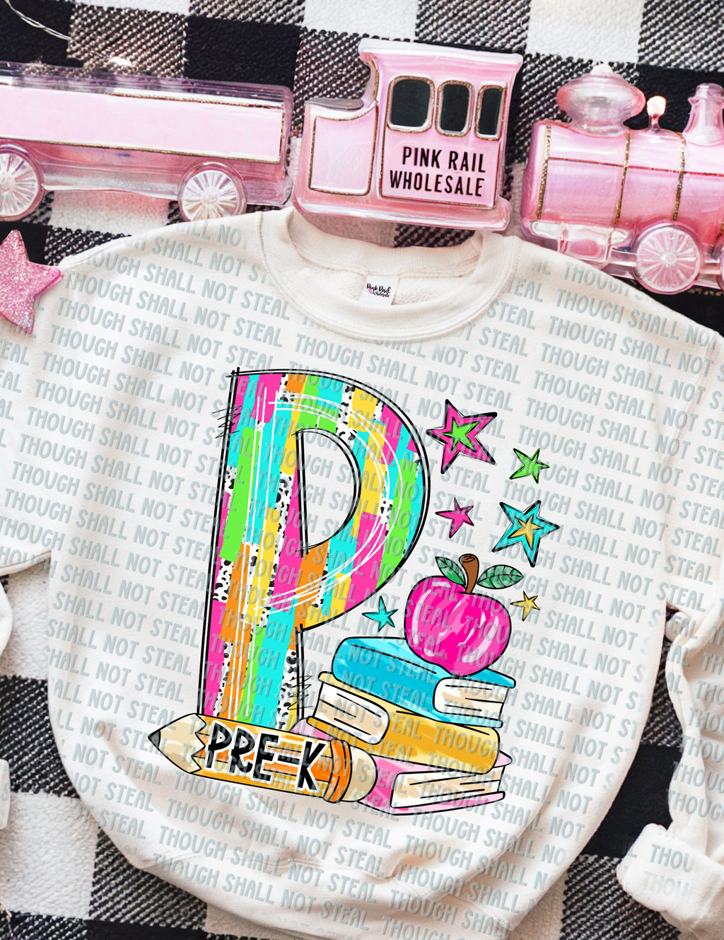 08-165 Stacked Pre - K Completed Tee