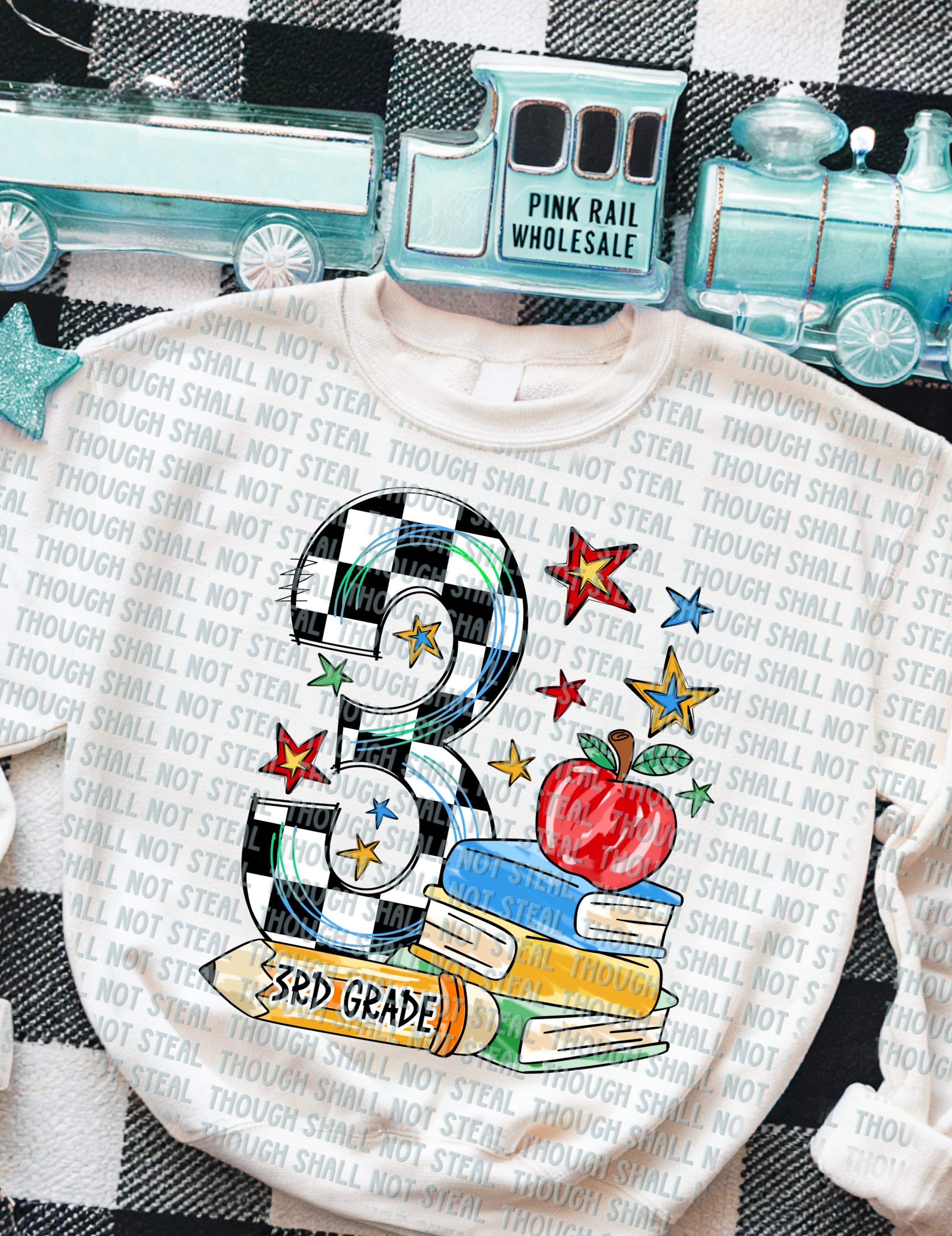 08-169 Stacked 3rd Grade Completed Tee