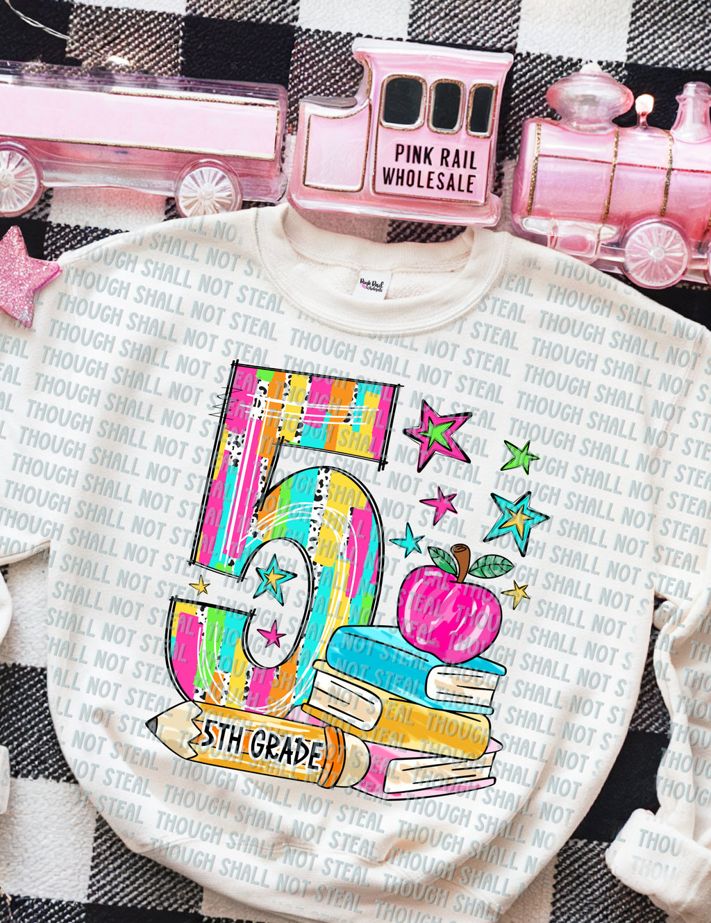 08-171 Stacked 5th Grade Completed Tee