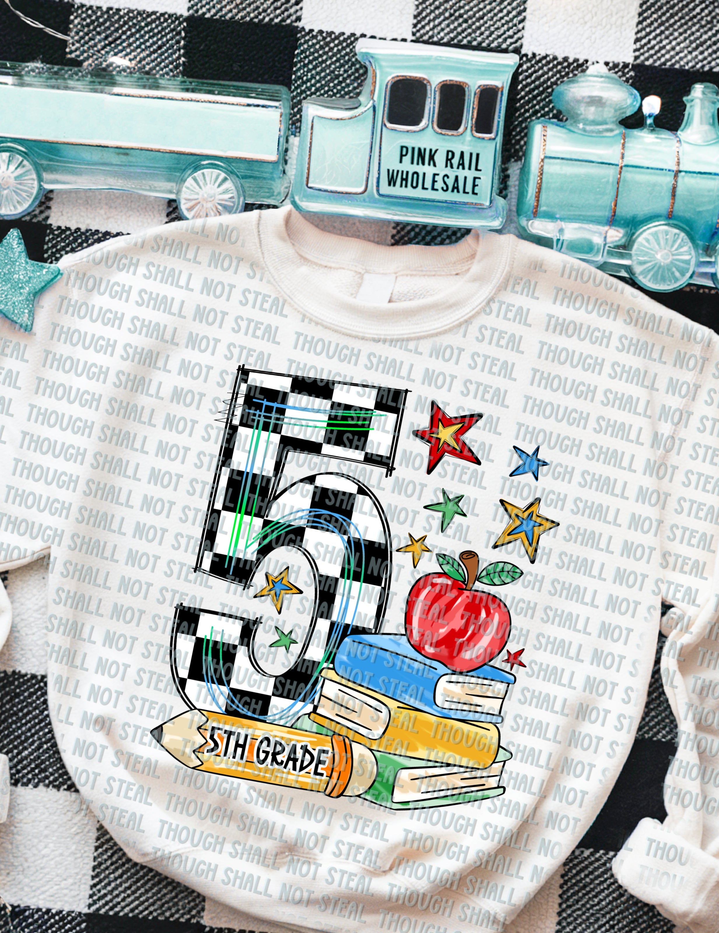 08-171 Stacked 5th Grade Completed Tee