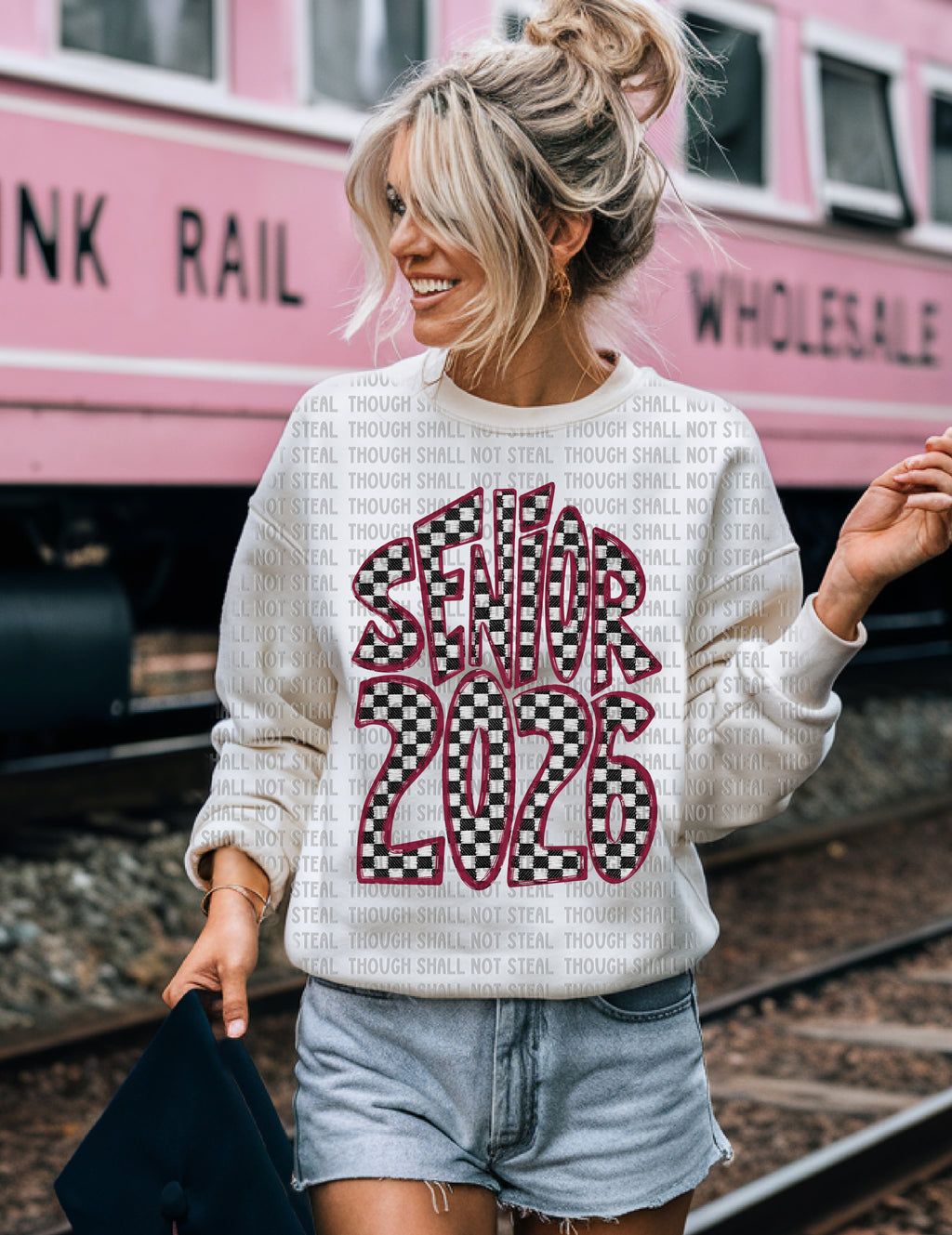 08-189 Checkered Senior 2026 ( 1 of 2) Completed Tee