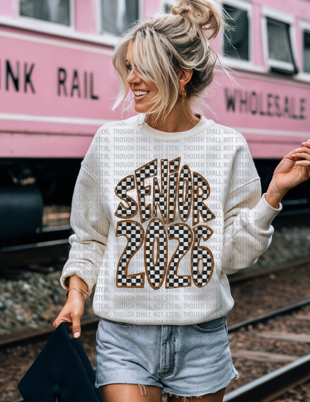 08-189 Checkered Senior 2026 ( 2 of 2) Completed Tee