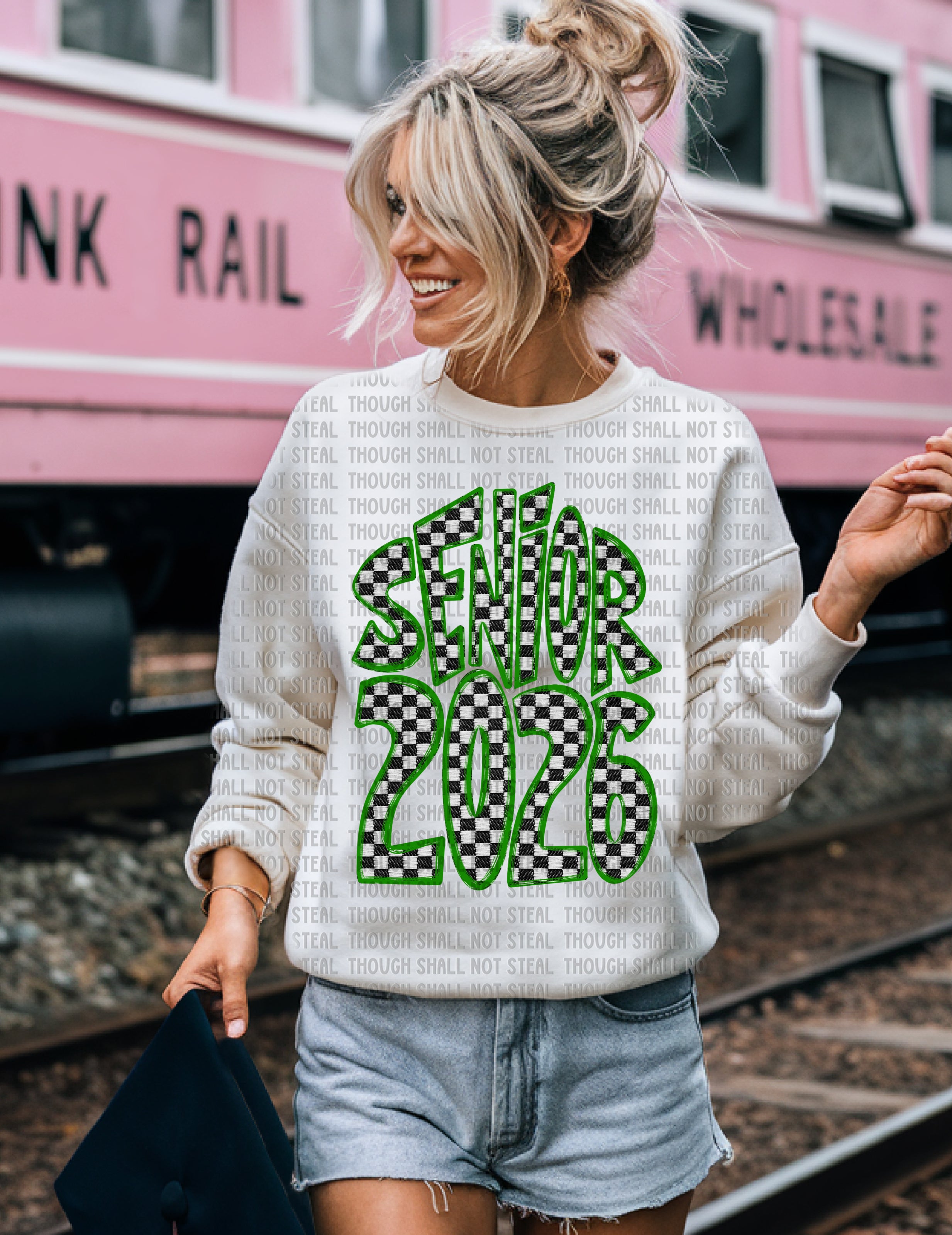 08-189 Checkered Senior 2026 ( 2 of 2) Completed Tee