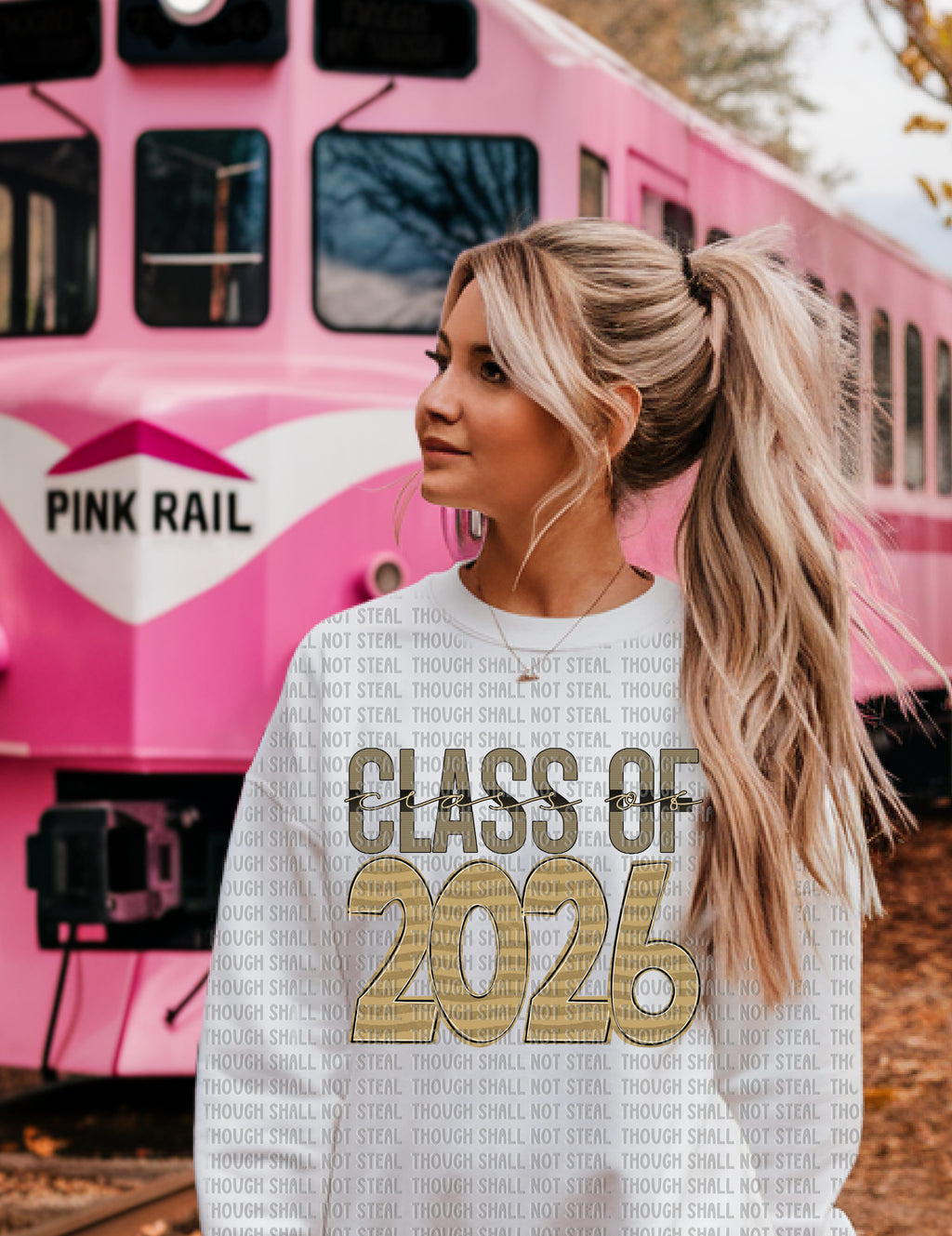 08-192 Athletic Gold - Class of 2026 (1 of 2 - Choose Color) DTF TRANSFER ONLY