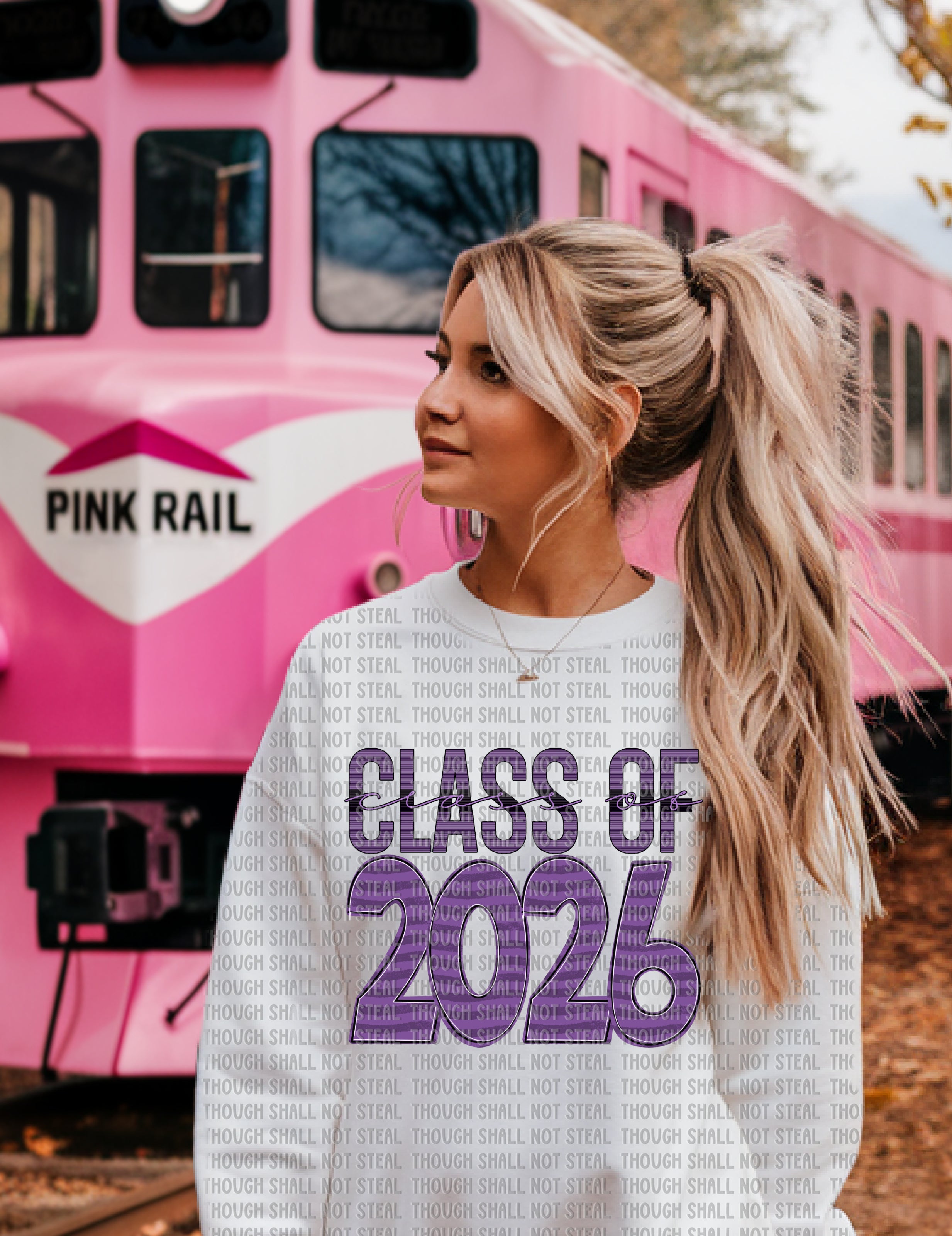 08-192 Athletic Gold - Class of 2026 (1 of 2 - Choose Color) DTF TRANSFER ONLY