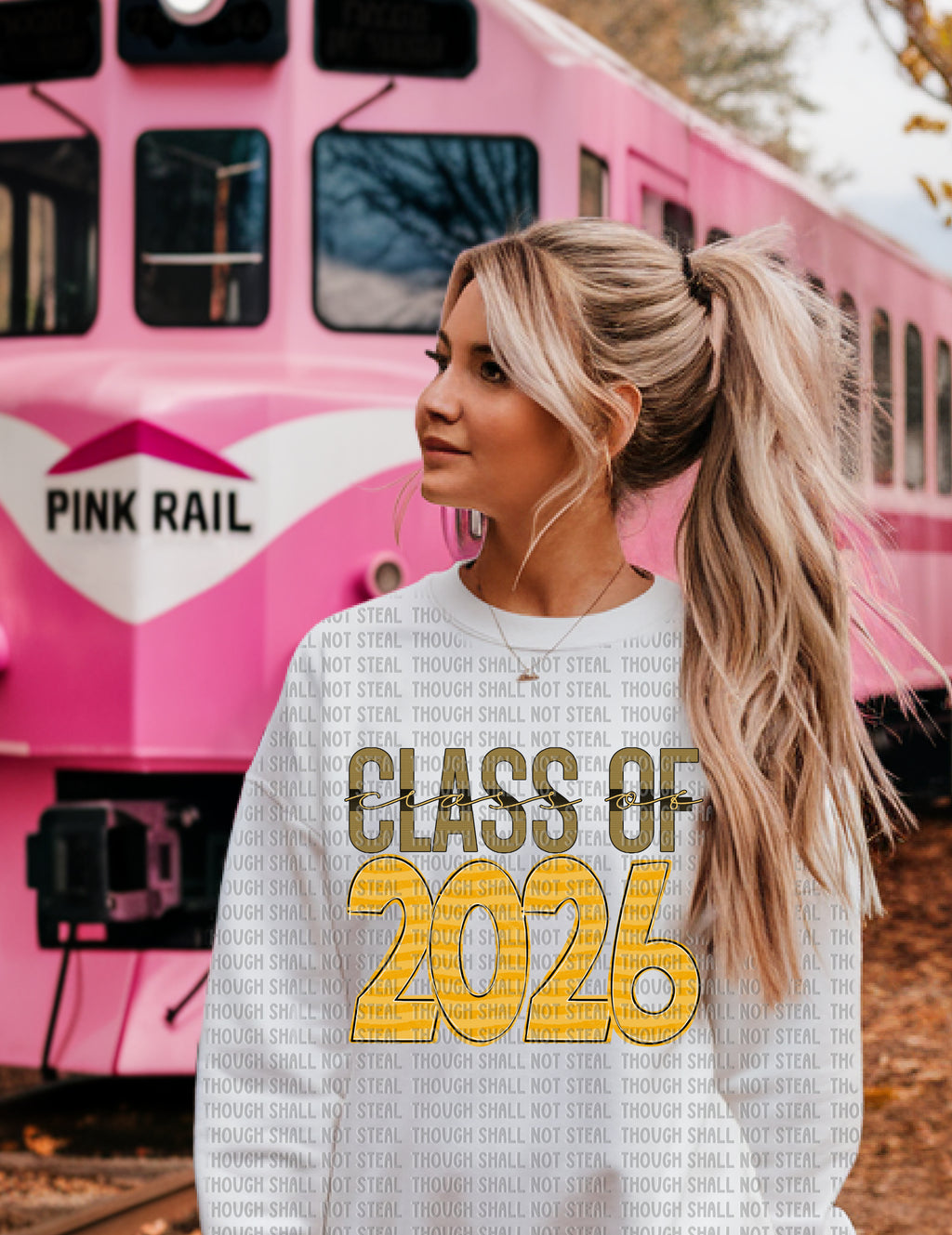 08-192 Athletic Gold - Class of 2026 (1 of 2 - Choose Color) DTF TRANSFER ONLY