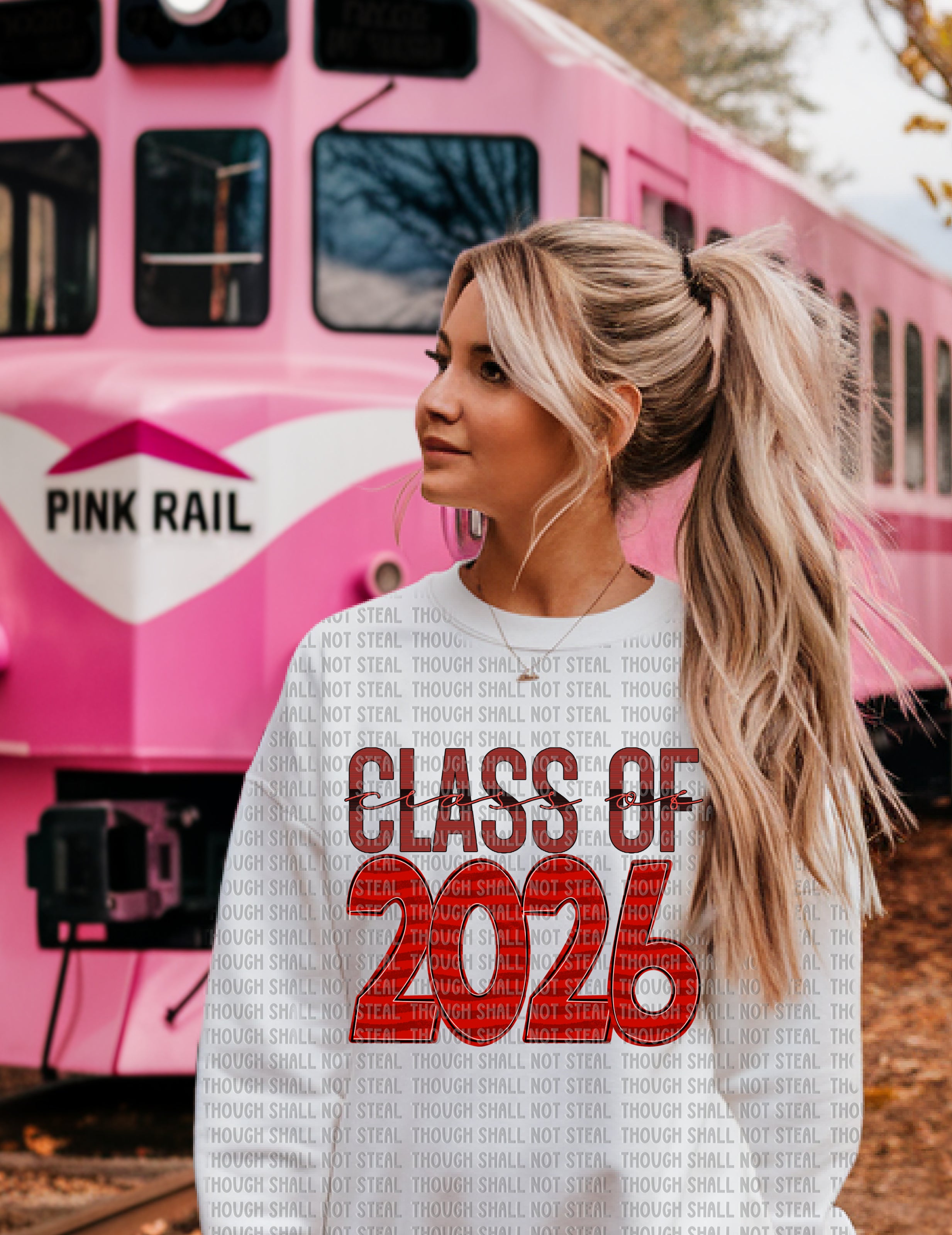 08-192 Athletic Gold - Class of 2026 (2 of 2 - Choose Color) DTF TRANSFER ONLY