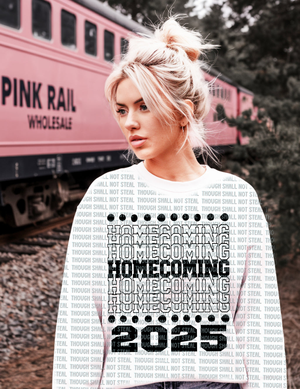 08-198 Stacked Homecoming Completed Tee