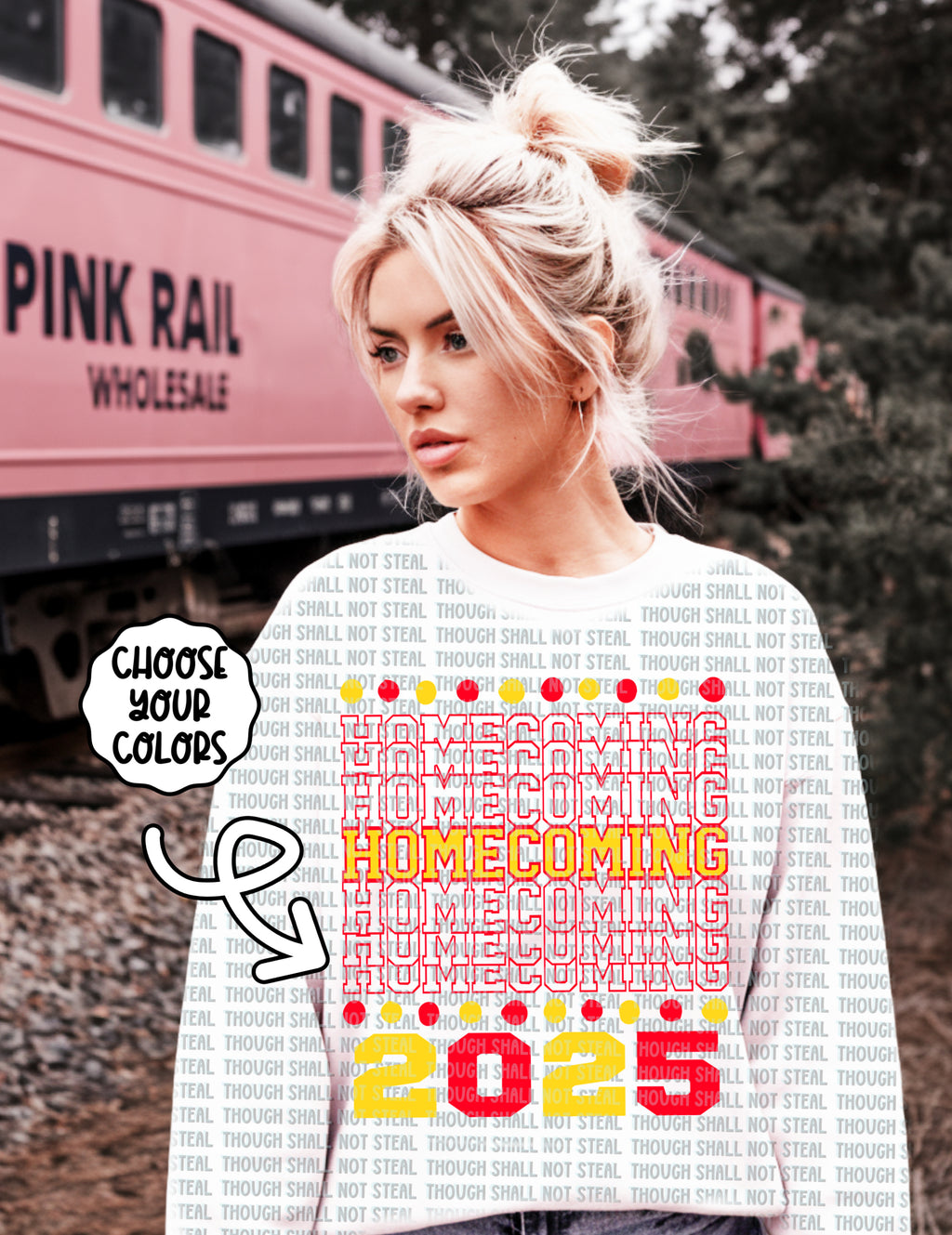 08-198 Stacked Homecoming Completed Tee