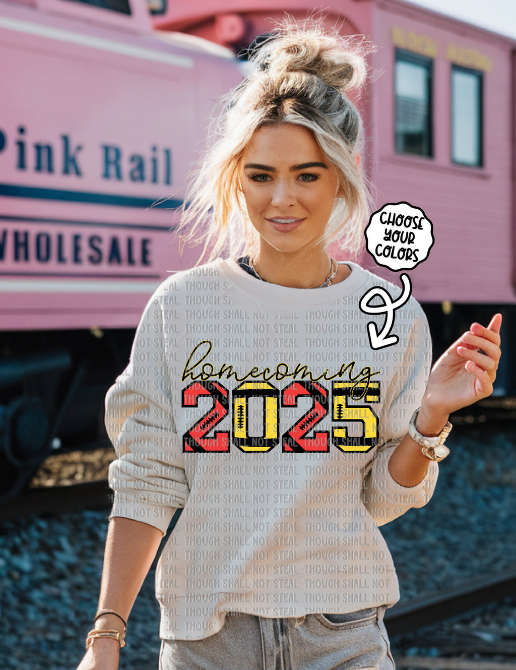 08-205 Homecoming 2025 - Football numbers Completed Tee